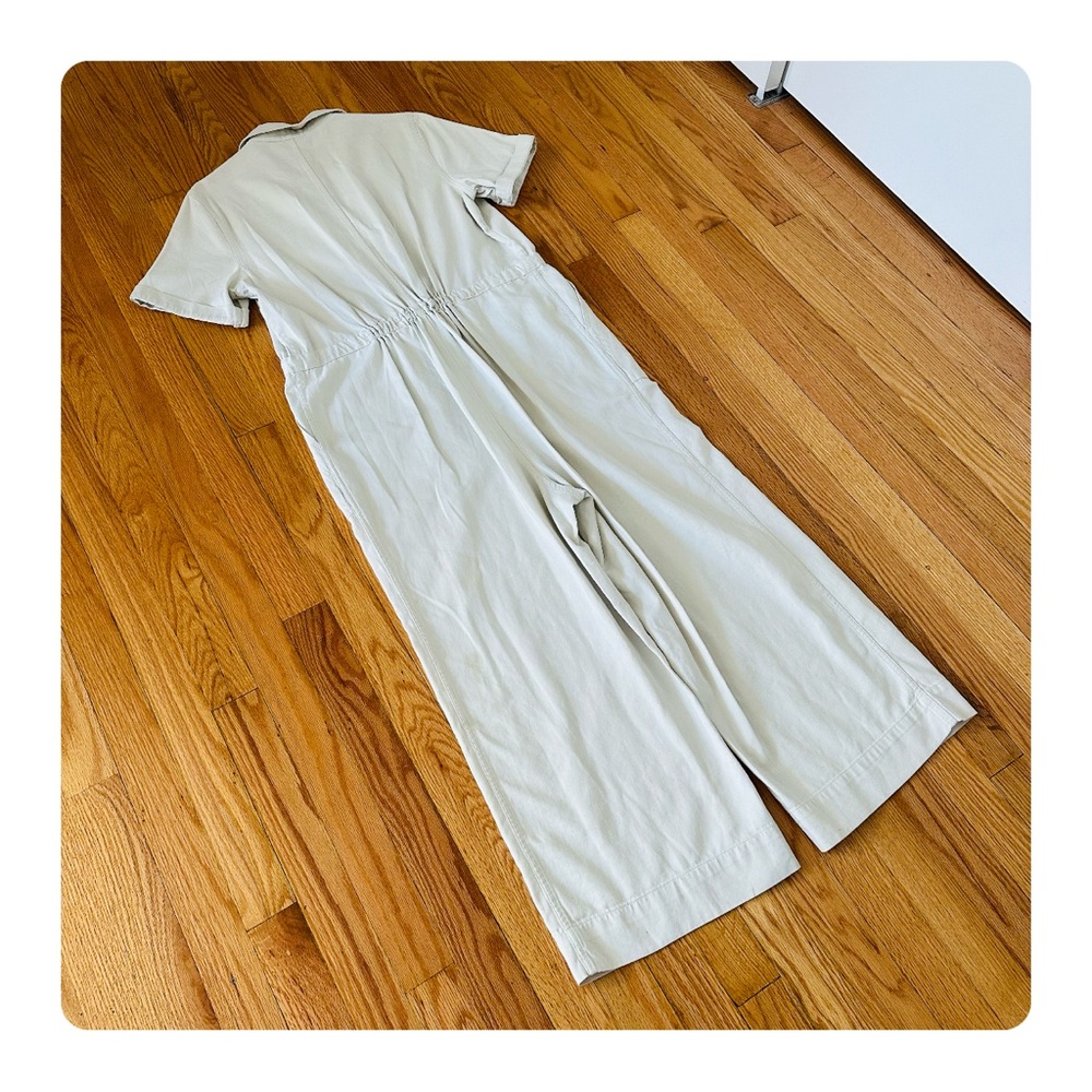 ★ Gap Utility Jumpsuit - Color Off white/ Grey Stone ★ - Picture 7 of 17